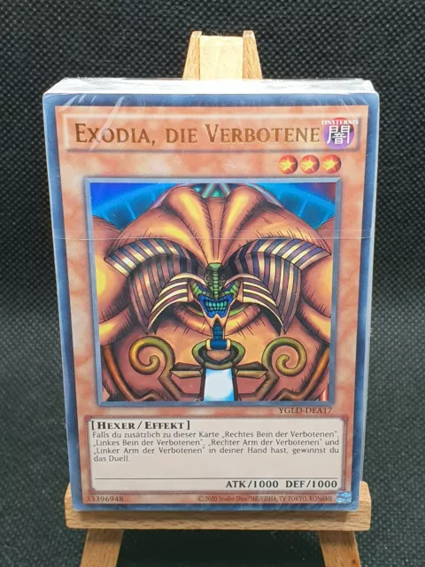 Yu-Gi-Oh! Exodia Dunkler Magier Gesandter des Anfangs Yugi Muto Deck DEUTSCH