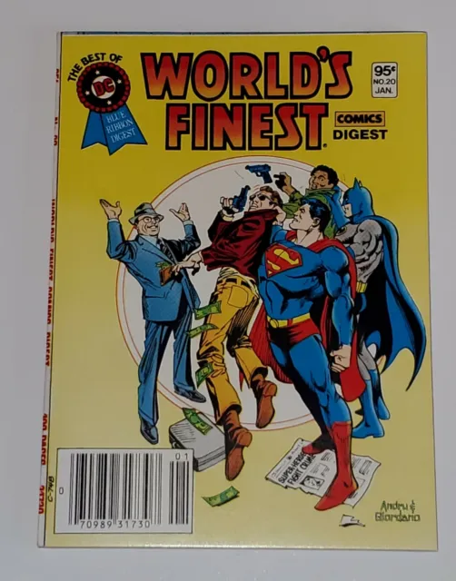 Best of DC Blue Ribbon Digest #20 World's Finest (DC 1982)  Very Fine