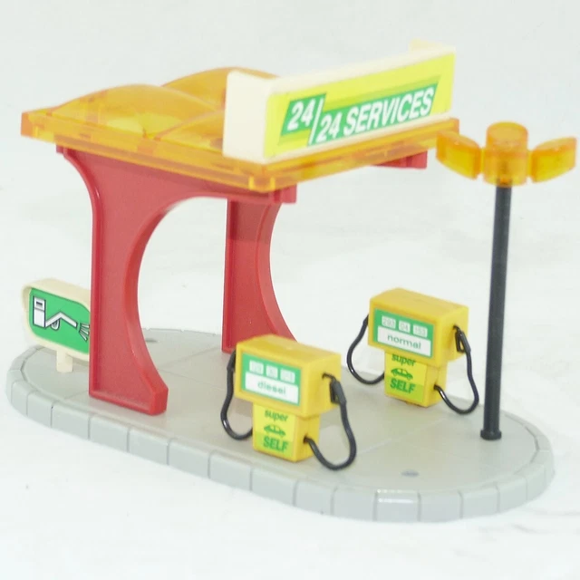 Station-service Miniature Majokit Modèle 703 - Kit De Construction 1992, Occasion