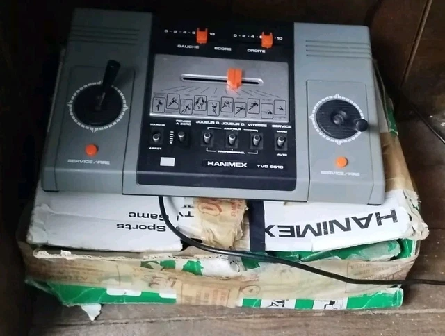 Cassettes De Jeu De Tir Hanimex PONG PC-507 – Vintage Et Rare Pour Console Pong