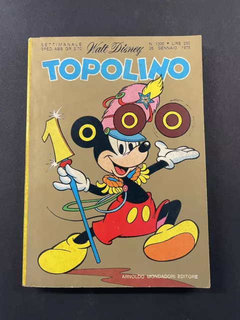 Topolino Libretto 1000 Ottimo Con Bollini E Cartolina