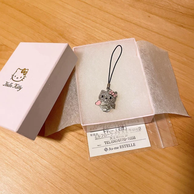 Angel Kitty Strap Swarovski With Box