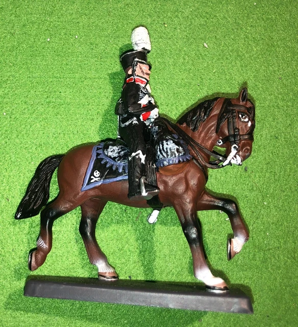 SOLDATS DE PLOMB, LOT DE DOUZE CAVALIERS 54 Mm, Napoléon Et La Garde Imperiale Premier Empire