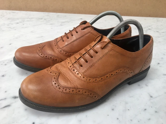 HOTTER SALTBURN WOMEN S Brogue Shoes Mustard Lace Up UK Size 7 EU 41 5.99 PicClick UK