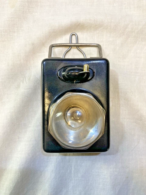 Mini lampe de poche argent Brinkmann vintage 1990 nécessite 2