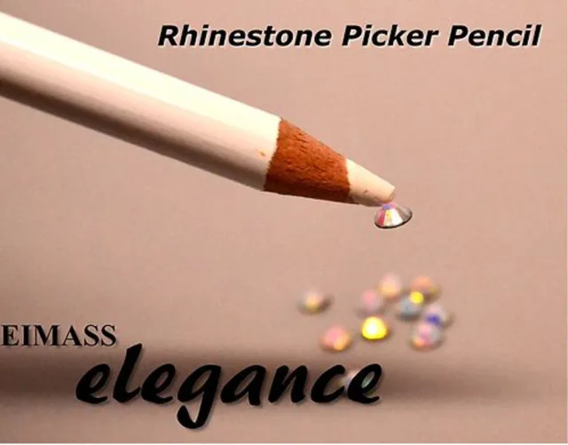 EIMASS® strass diamant gemme cueilleur de perles outil nail art peintre, cire