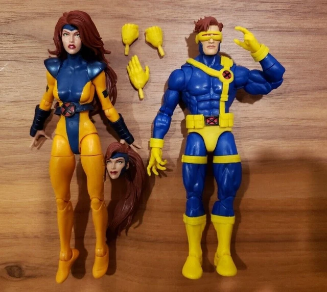 MARVEL LEGENDS JEAN Grey love triangle, Cyclops vhs custom shading ...