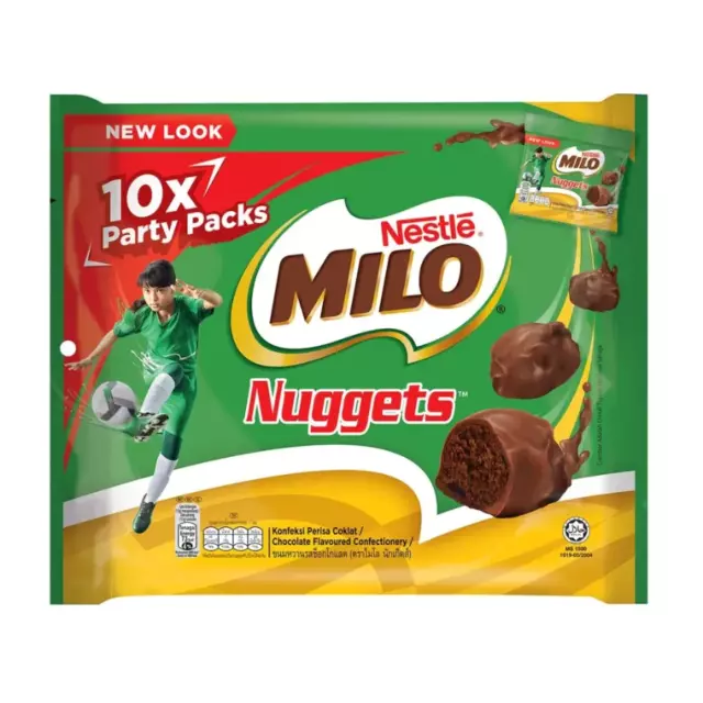 Nestle Milo Chocolate Nuggets 10 Party Pack - 15g x 10pcs | Fast Shipping ✅📦