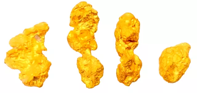 west australian high purity rare natural pilbara gold nuggets weight 0.6 grams