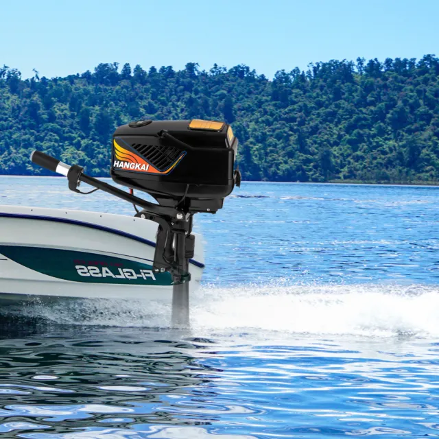 48V 1200W 5HP Electric Outboard Motor Engine Fishing Boat Propeller Short Shaft