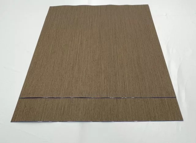 Composite Wenge Wood Veneer. 1/42 Thick. 2 Sheets (24”  X 25”) 8  Sq Ft