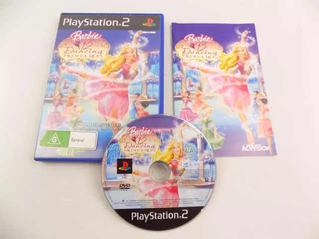 Jogo PS2 Barbie In The 12 Dancing Princess