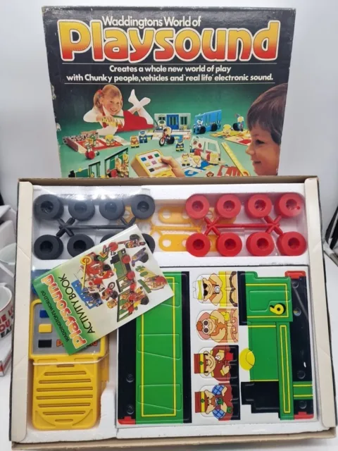 Rare Vintage Waddingtons World Of Play Sound 1980 Electronics Set Retro Sealed