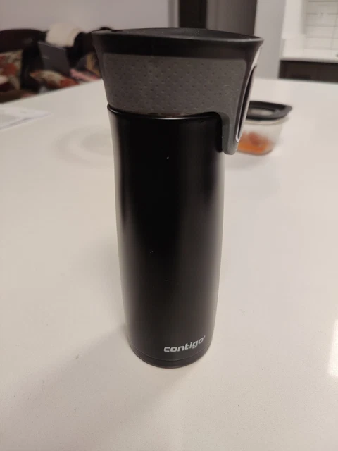 Contigo West Loop Vacuum Stainless Steel Thermal Travel Coffee Mug, Matte Black