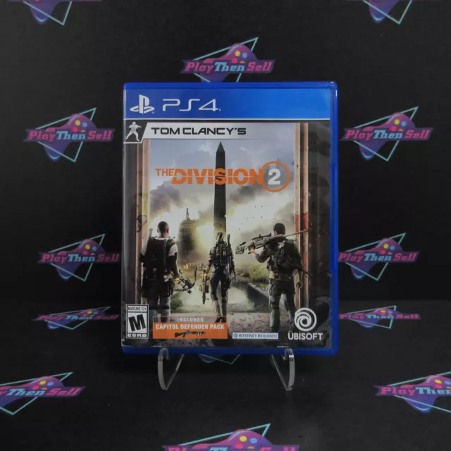 Tom Clancy's The Division 2 PS4 PlayStation 4 - Complete CIB