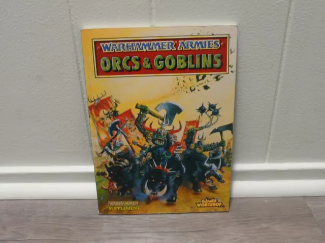 FANTASY　Codex　Book　WARHAMMER　Orcs　Goblins　Edition)　(4th-5th　