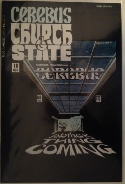Cerebus Church & State #18 VF NM- Aardvark-Vanaheim Comics