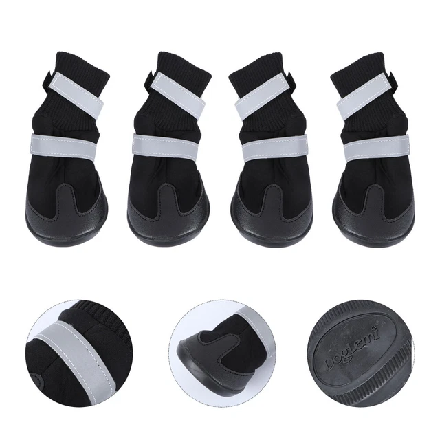 4 piezas Zapatos Chihuahua Botas Para Perros Botas De Nieve Zapatos Para Perros