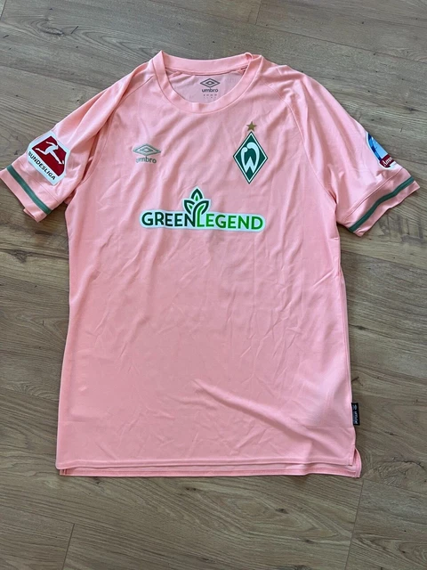 Werder Bremen Trikot Lachs Ducksch Spielertrikot Matchworn Prepared