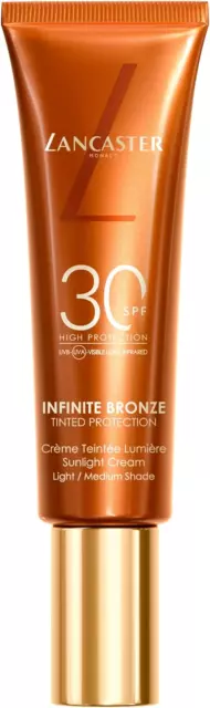 Lancaster Infinite Bronze Tinted Protection Sunlight Cream SPF30 Light/Medium Sh