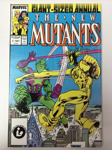 The New Mutants Annual #3 Marvel Comics 1987