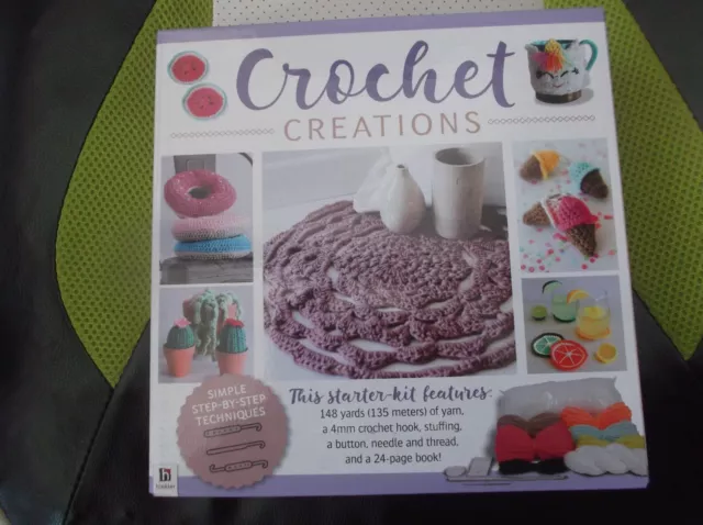 Hinkler Crafting Crochet Creations Kit - NEW