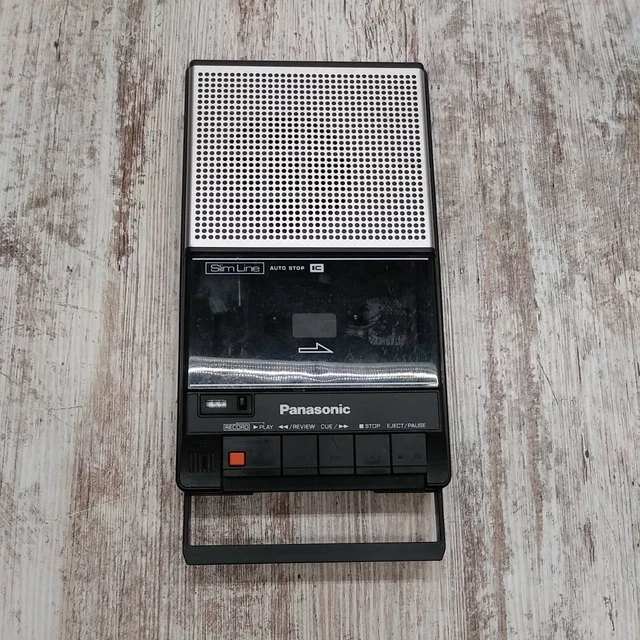 PANASONIC RQ2745 SLIMLINE Cassette Tape Player Recorder WORKS no Power