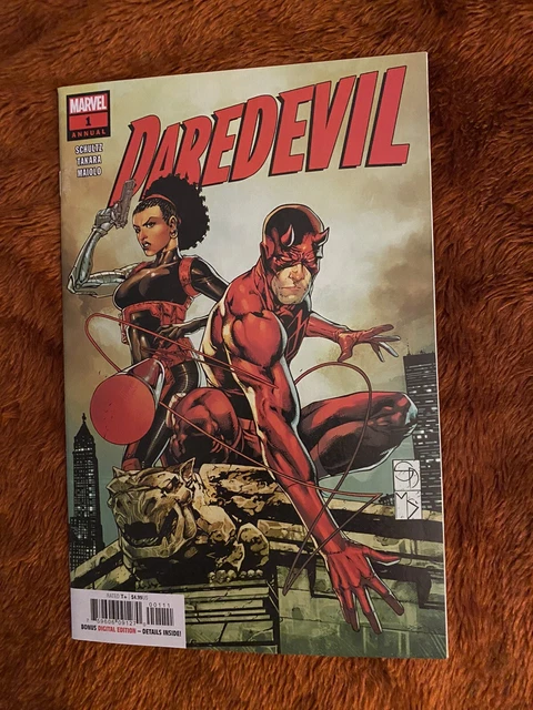 Daredevil Comic 1 Annual Cover A First Print 2018 Schulz Takara Maiolo Marvel