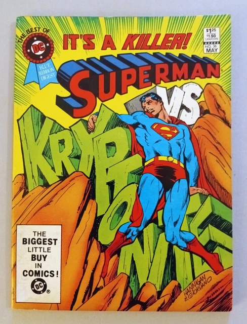 Best Of Dc Blue Ribbon Digest #36, Superman, Vf, Bronze Age, 1983