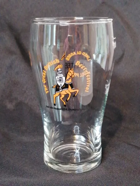 Das große britische Bierfestival 1994 - Pint Glass Olympia London
