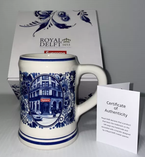 Supreme Royal Delft につめ 190 Bowery Beer Mag