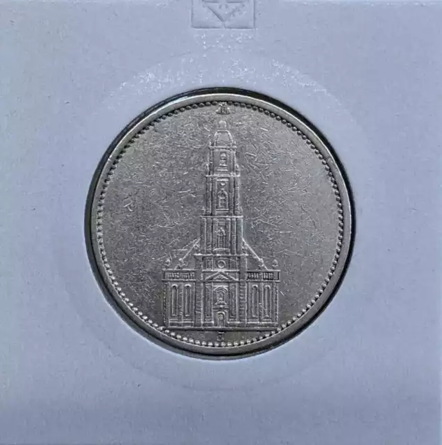 5 Reichsmark  Garnisonskirche ss  (Wählen Sie zwischen: 1934 - 1935 und ADEFGJ)