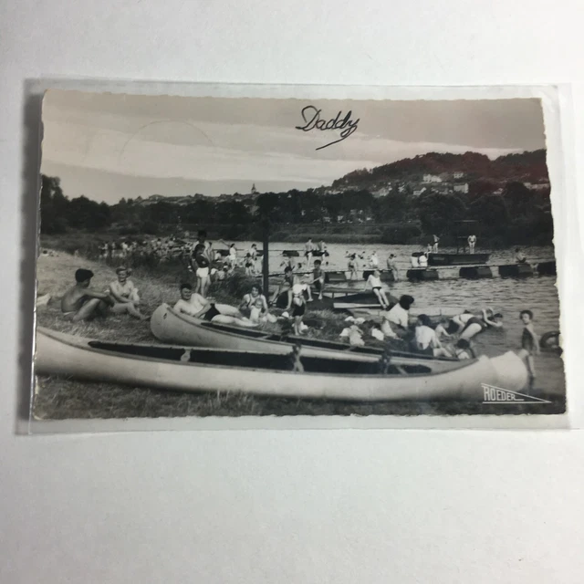 Vintage Postcard 1952 Pompey La  Baignade Meurthe-et-Moselle, France  P3