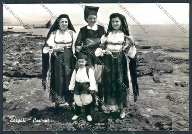 Nuoro Dorgali Costumi Sardi Foto FG cartolina ZF6650