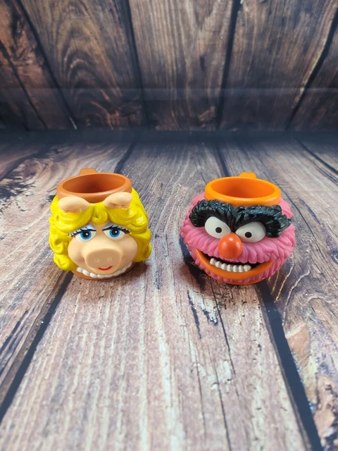 VTG Applause The Muppets Miss Piggy Animal Jim Henson 3D Plastic Mug
