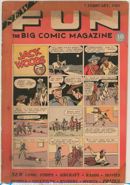 FUN, Big Comic Magazine, 1935 *FIRST EVER DC PUBLICATION*