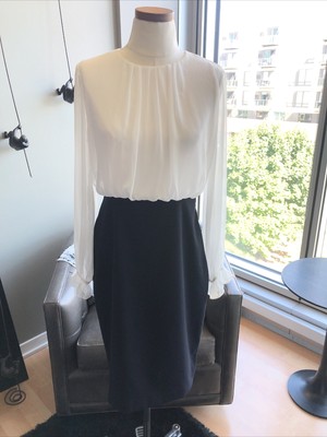New TED BAKER LONDON Lizzata Long Sleeve Dress Size 2 TB / 4-6 US MSRP $315
