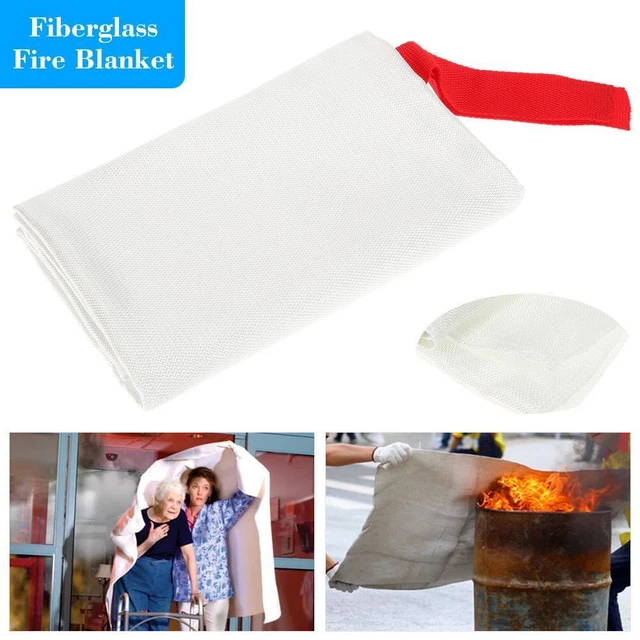 protezione casa e ufficio estintore tenda fibra di vetro panno deflusso tappeto coperta fuoco