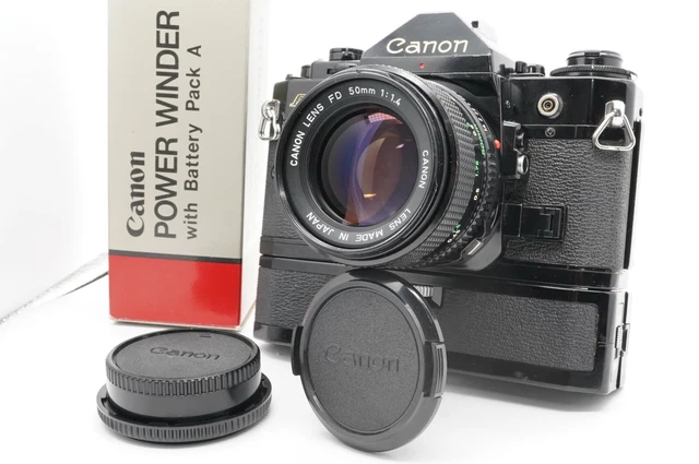 [ EXC+ 5] Canon A-1 35mm Reflex Corps Neuf Fd 50mm F/1.4 Lentille Puissance De A