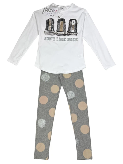 ELSY SET RRP£219 AGE 12 Tshirt Top Pants Trousers Leggings Years Girls Kids A135