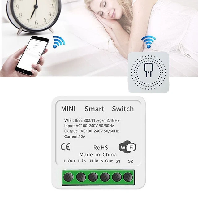 Rendez votre maison plus intelligente avec le module de commutateur sans fil WiF