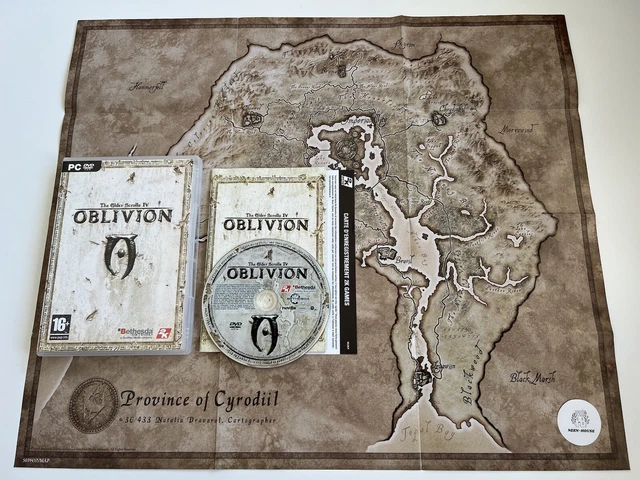 The Elder Scrolls IV: Oblivion Sur Xbox 360 - Complet Avec Carte, VF, Bon état
