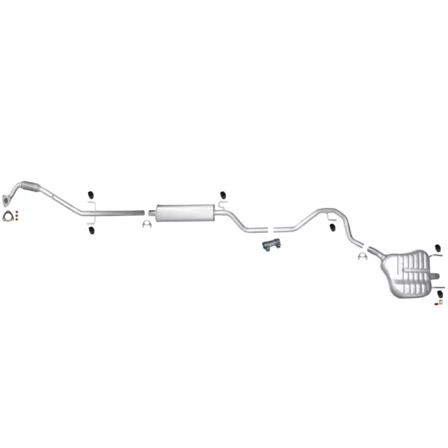 pour Opel Vectra C 1,6 1,8 Hosenrohr Auspuff komplette Auspuffanlage Kit neu a*