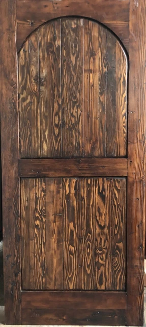Rustic reclaimed lumber U choose size BARN door Farmhouse w/ rail system