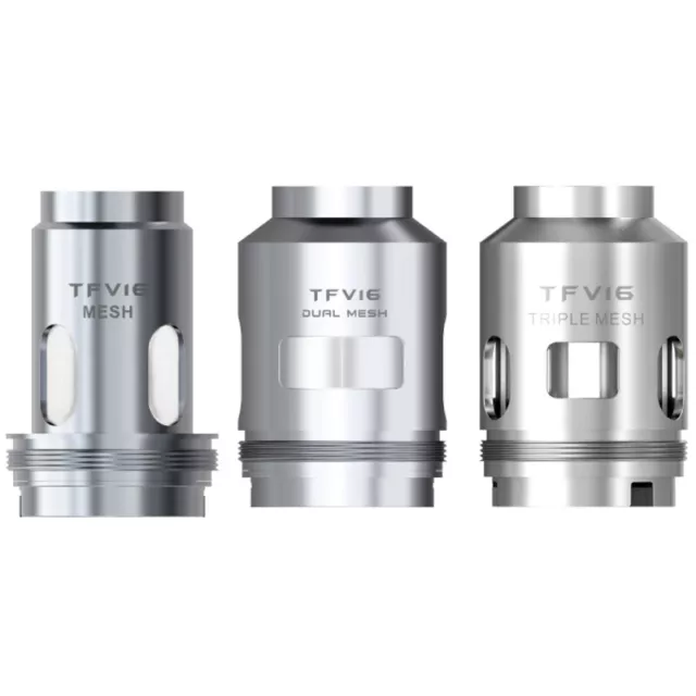 Smok TFV16 Mesh Coil Serie 3er Pack Verdampferköpfe e Zigarette TOP NEU WOW