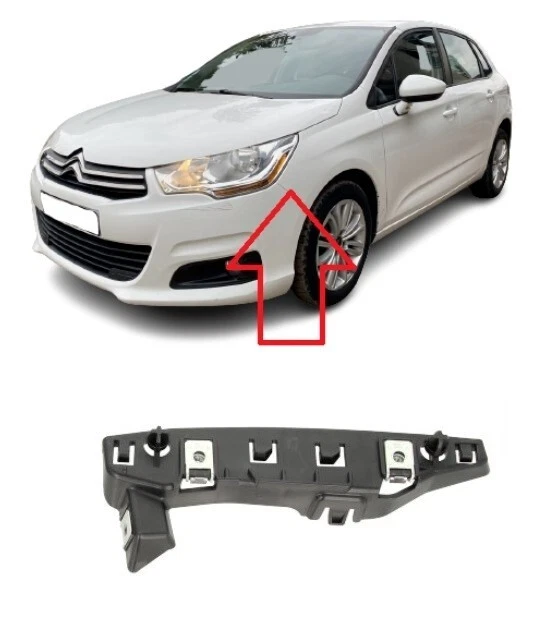 Support Pare-Chocs Avant Droit YUCKMZ – Compatible Citroën C1 / Peugeot 107 2005-2014 Réf. 741688
