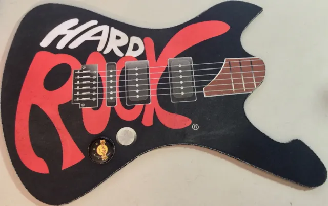 Hard Rock Café Bali Ordinateur Souris Patin Guitare Corps Avec Hrc Logo Tuning
