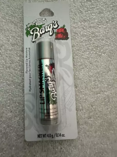 Lip Smacker Barqs Root Beer Flavored Lip Balm Moisturizing Lipstick Sealed