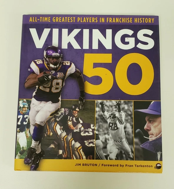VIKINGS 50 ALLTIME Greatest Players in Franchise History 4 Autographs