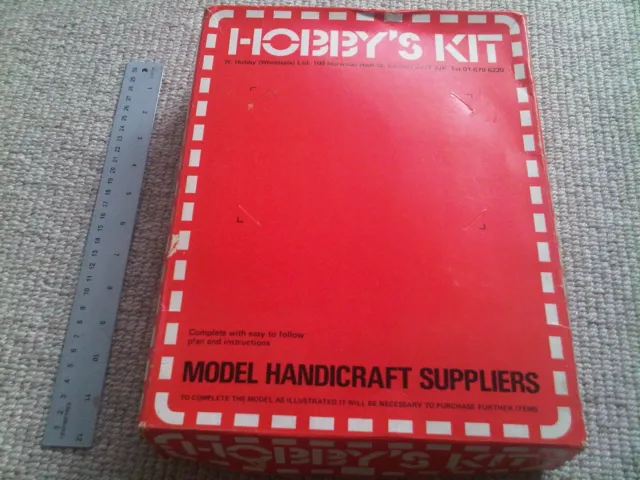W Hobby's Kit is it Design 1525 Ledge Caravan or 1540 Royal Mail Coach Parts